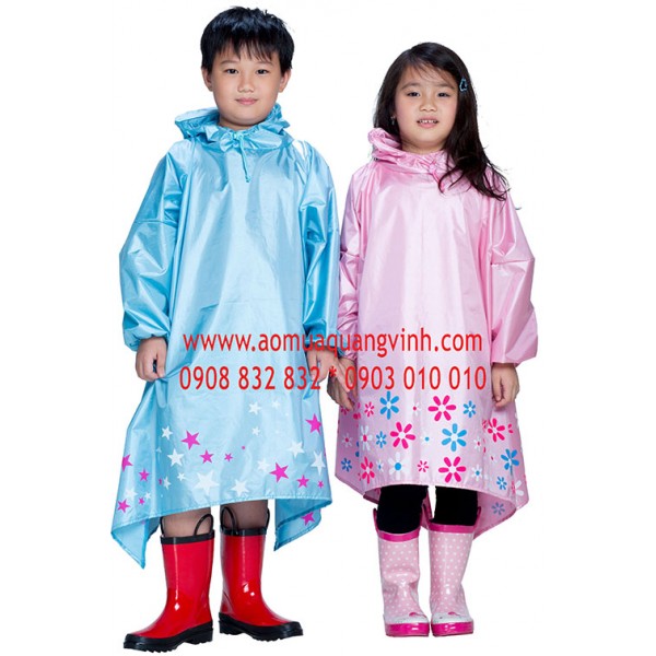 áo pông sô trẻ em - áo Mưa Quang Vinh - Công Ty TNHH Xây Dựng TM DV SX XNK Quang Vinh